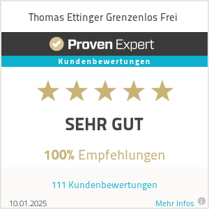 ProvenExpert: Gesamtnote sehr gut